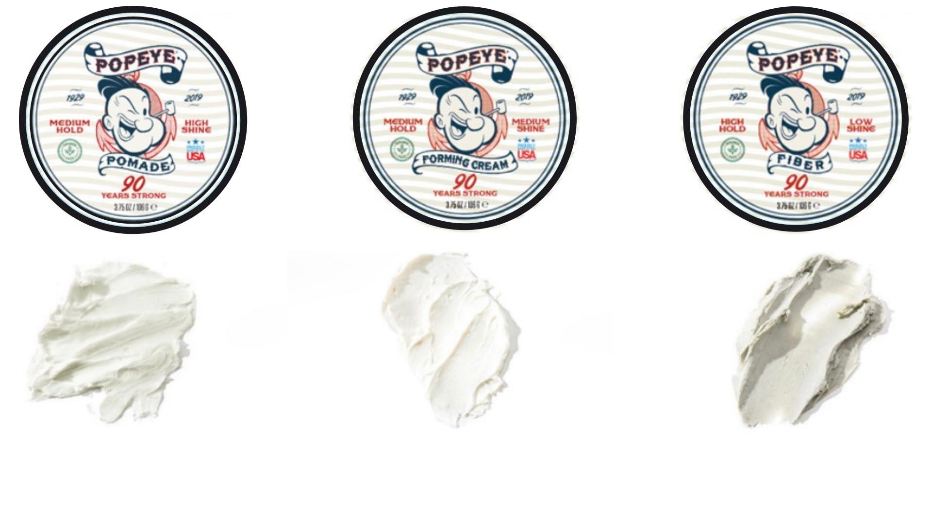 Razor MD Popeye Shaving Co Undetectable Hair Styling Fiber for Men with High Hold and Low Shine, Building Fibers with Natural Formula suitable for Thicker Fuller Hair, 3.75 oz