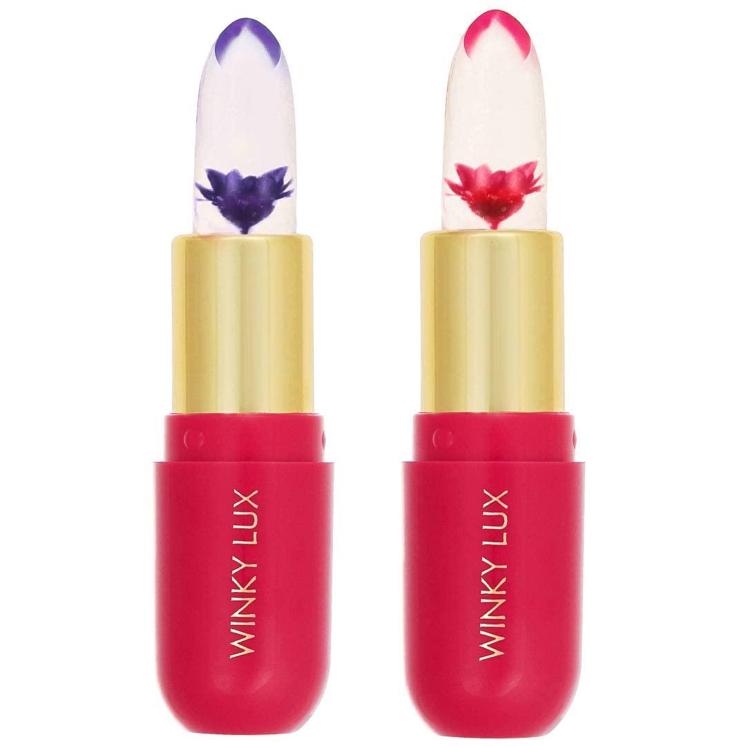 Winky Lux Winky Lux | Flower Balm | Pink and Purple | Color Changing Lip Balm | pH Lip Balm