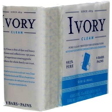 Ivory Ivory Soap Bath Original Ivory Bar Soap Unisex 4 x 4 oz (Pack of 3)
