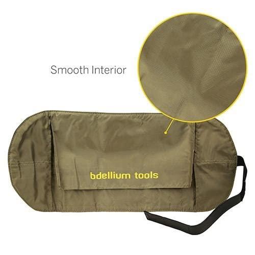 BDELLIUM TOOLS Bdellium Tools Professional Makeup Brush Studio Series - The Collection 14pc. Brush Set with Roll-Up Pouch