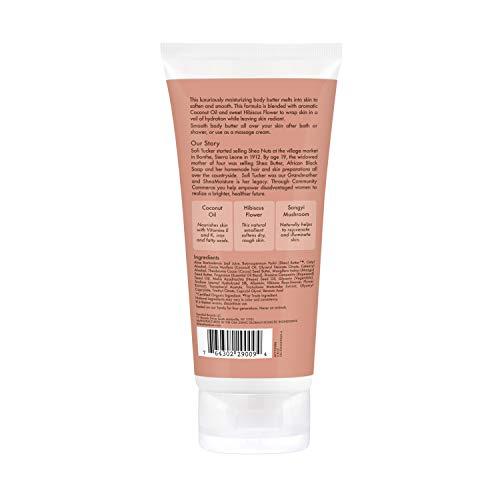 SheaMoisture SheaMoisture Body Butter Body Lotion for Dry Skin Coconut & Hibiscus with Shea Butter 6 oz