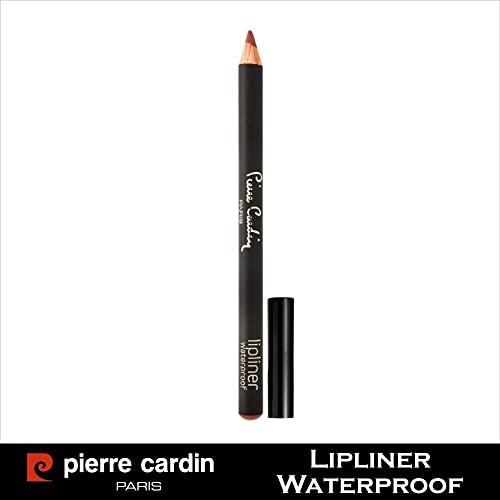 Pierre Cardin Pierre Cardin Paris Lip Liner Waterproof Wooden Pencil, Burnt Rose, 0.01 oz