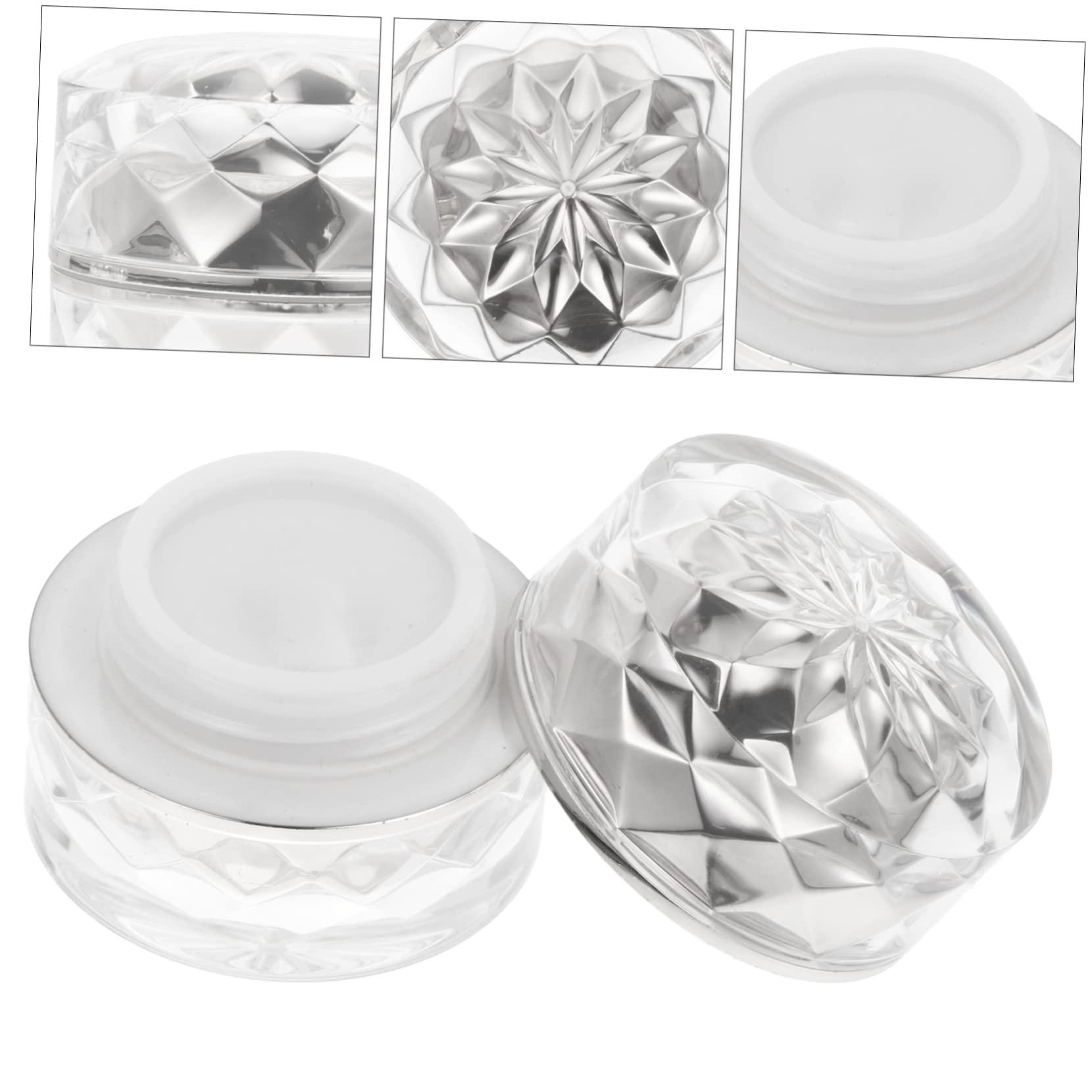 DOITOOL DOITOOL 6 Pack Acrylic Travel Jars Leak Proof 5g Mini Containers for Creams Cosmetics