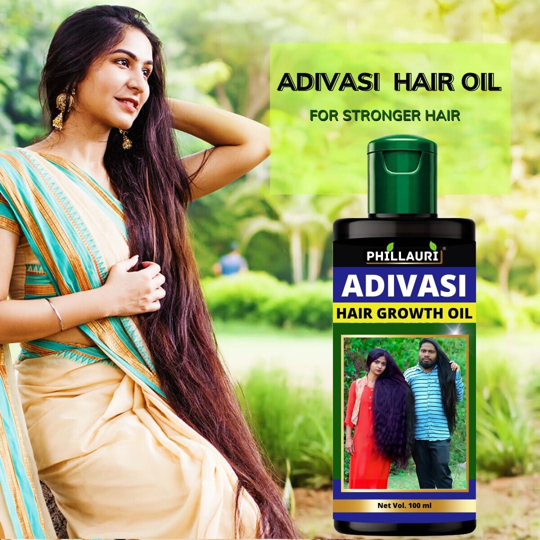 Phillauri Phillauri Adivasi Oil Hair Original Neelambari - hair growth oil | hair oil for dry hair | hair oil for hair fall control | ayurvedic herbs | 200ml (Pack Of 2)