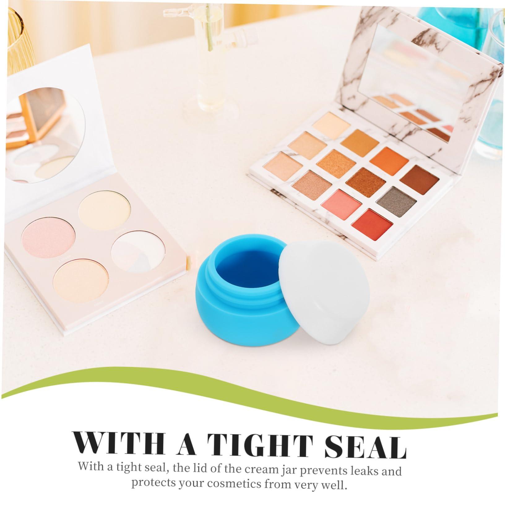 Baluue Baluue 2pcs Sugar Scrub Containers Beauty Product Jar Small Containers with Lids Small Jar with Lid Travel Bottles for Cream Travel Cosmetics Jar Mini Containers with Lids