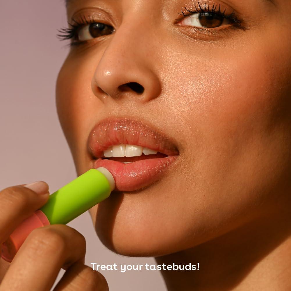 eos eos Lip Balm Gift Set- Peachy Keen, Limited-Edition Lip Moisturizer, Variety Pack, 0.14 oz, 4-Pack