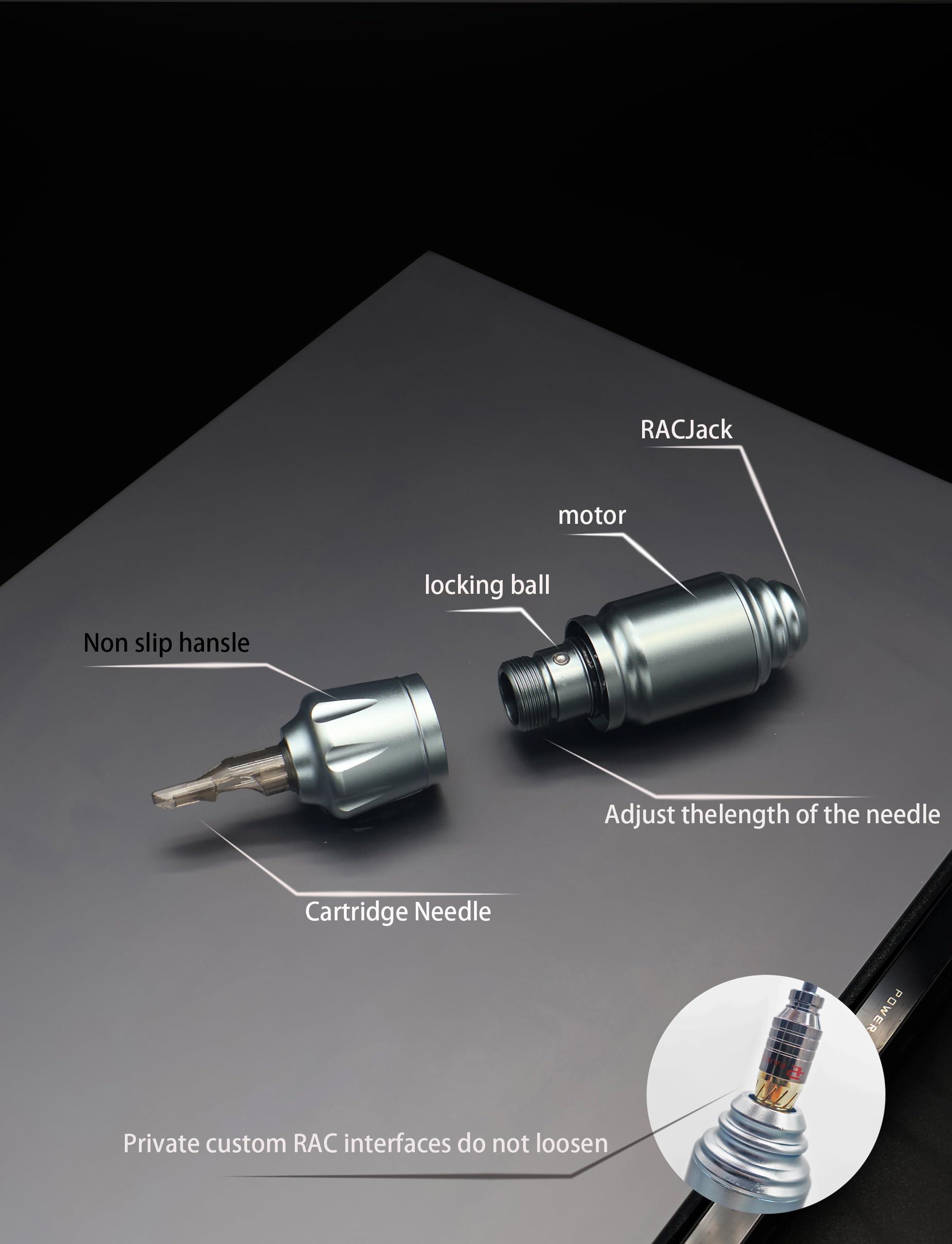 DAWNGHY Tattoo Kit.DAWNGHY Tattoo Gun Kit Rotary Tattoo Machine Kit Complete Tattoo Pen Kit with 157 PCS Tattoo template Tattoo Cartridges Needles Tattoo Supplies for Beginners.Diversify tattoos to practice skin-WTK007