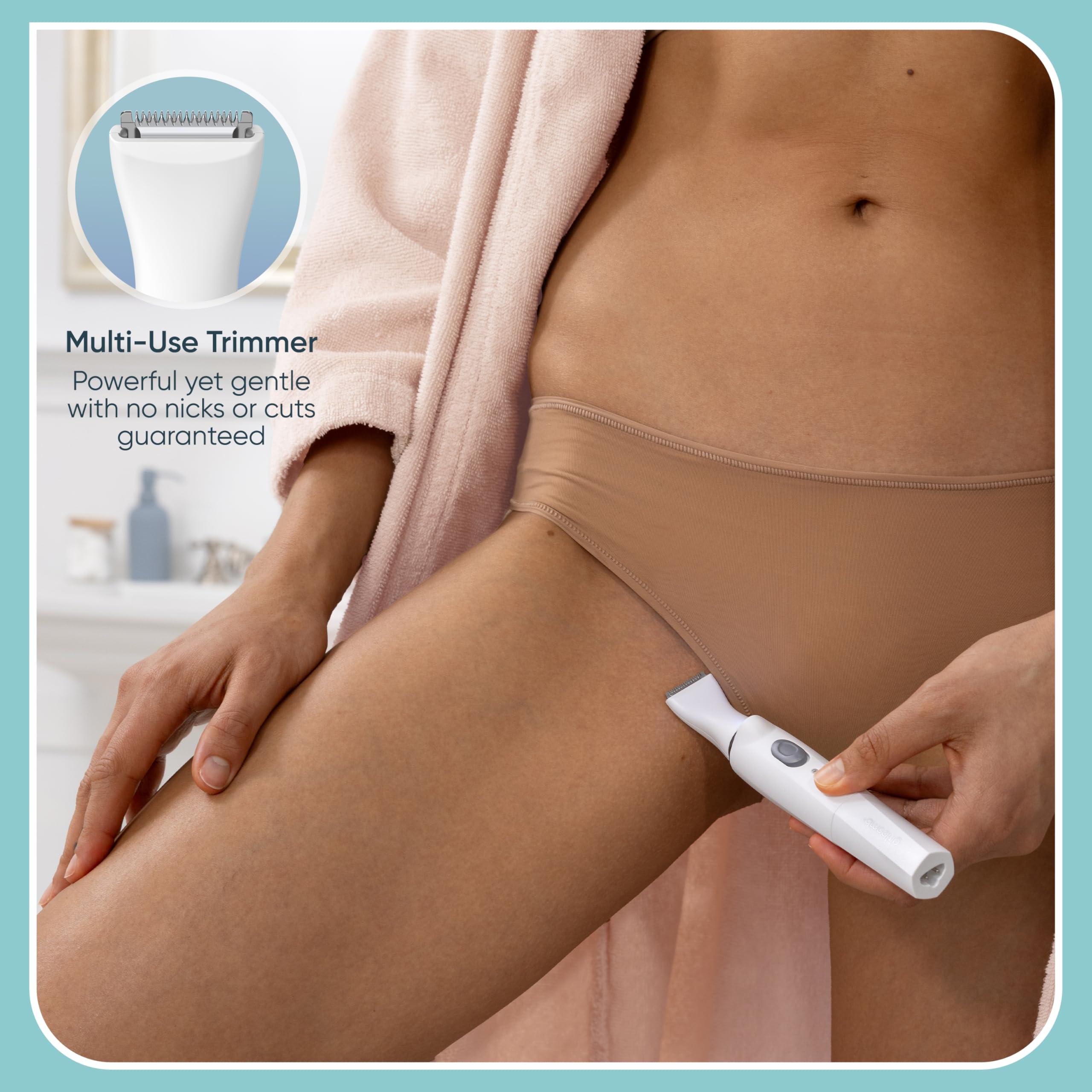 Conair Conair GIRLBOMB All-in-One Face/Body Trimmer and Shaver Set for Women, Wet/Dry, Rechargeable