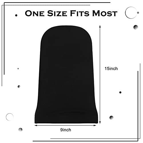 Tatuo Tatuo 4 Pieces Unisex Dreadlock Cap Long Hair Dreads Head Wrap Sleeping Cap Hair Accessories Sleep Bonnet for Men Women (Black)