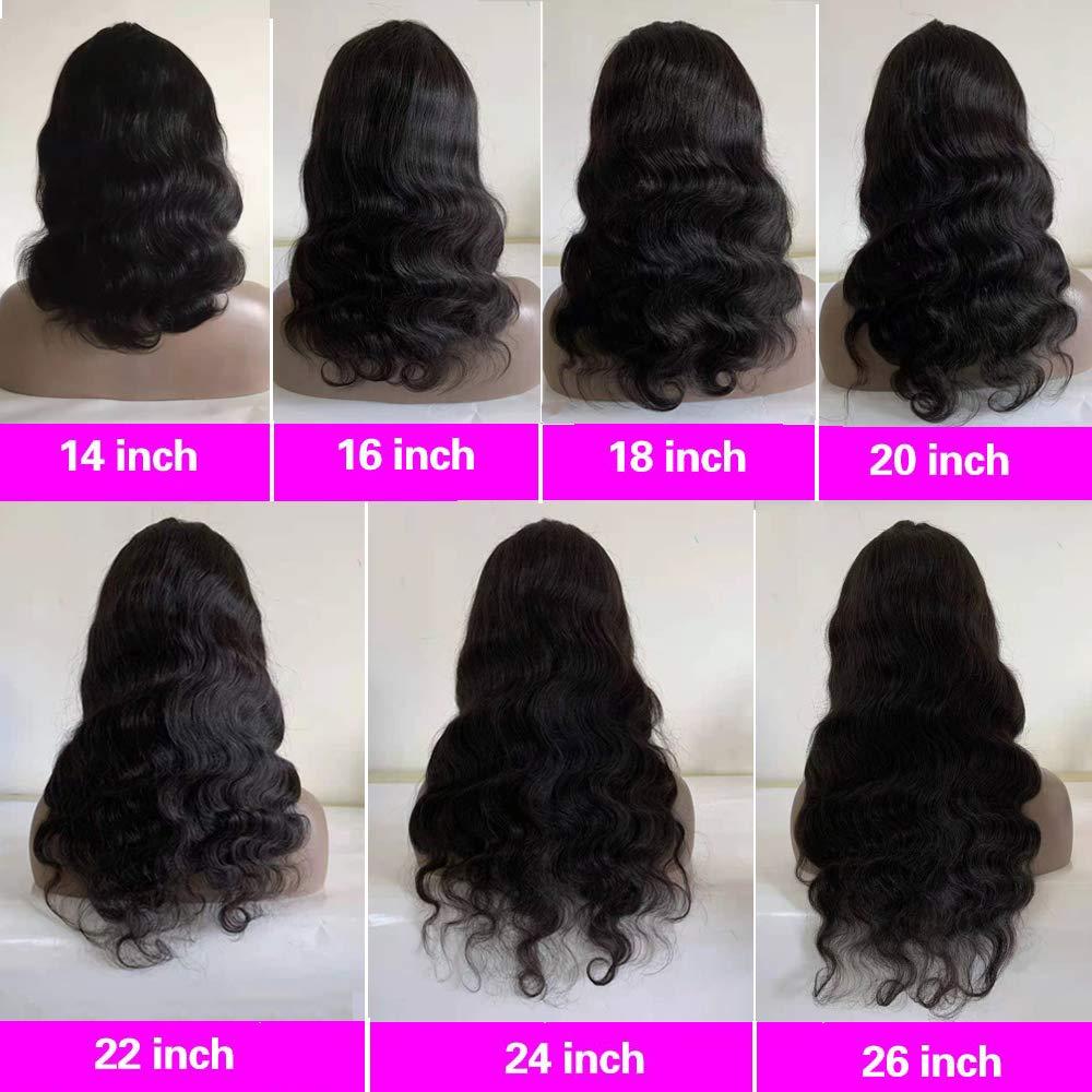 Rismale Hair Body Wave Lace Front Wigs Human Hair Pre Plucked 13x4x1 T Part Body Wave Transparent Lace Frontal Wigs for Black Women 150% Density Brazilian Human Hair Wigs (24, T-Part-Body wig)