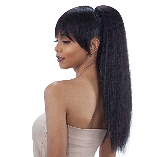 MODELMODEL ModelModel Synthetic Hair Ponytail & Blunt Bang Yaky Straight 2Pcs (2)