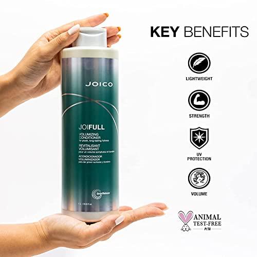 Joico Joico JoiFULL Volumizing Shampoo & Conditioner Set | Plush & Long-Lasting Fullness | Boost Shine | For Fine / Thin Hair