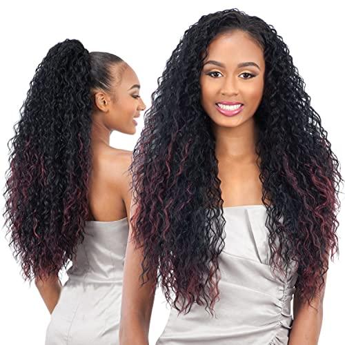 Equal FREETRESS EQUAL DRAWSTRING FULLCAP HALF WIG MAGIC GIRL (1B)