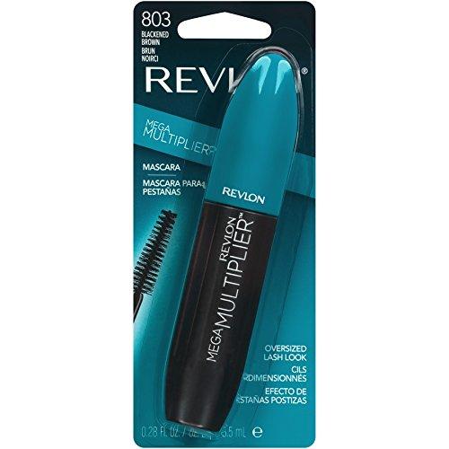 REVLON Revlon Mega Multiplier Mascara, Blackend Brown, 0.28 Fluid Ounce