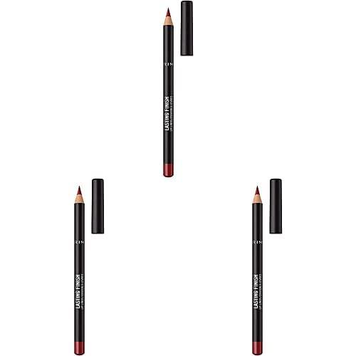 Rimmel Rimmel Lasting Finish 8HR Lip Liner, 580 Bitten Red, Pack of 1 (Pack of 3)
