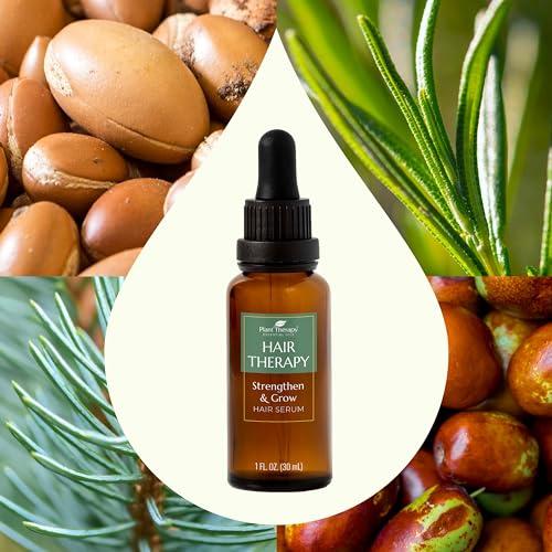 Plant Therapy Plant Therapy Hair Therapy Strengthen & Grow Hair Repair Serum 1 oz with Argan & Castor Oil