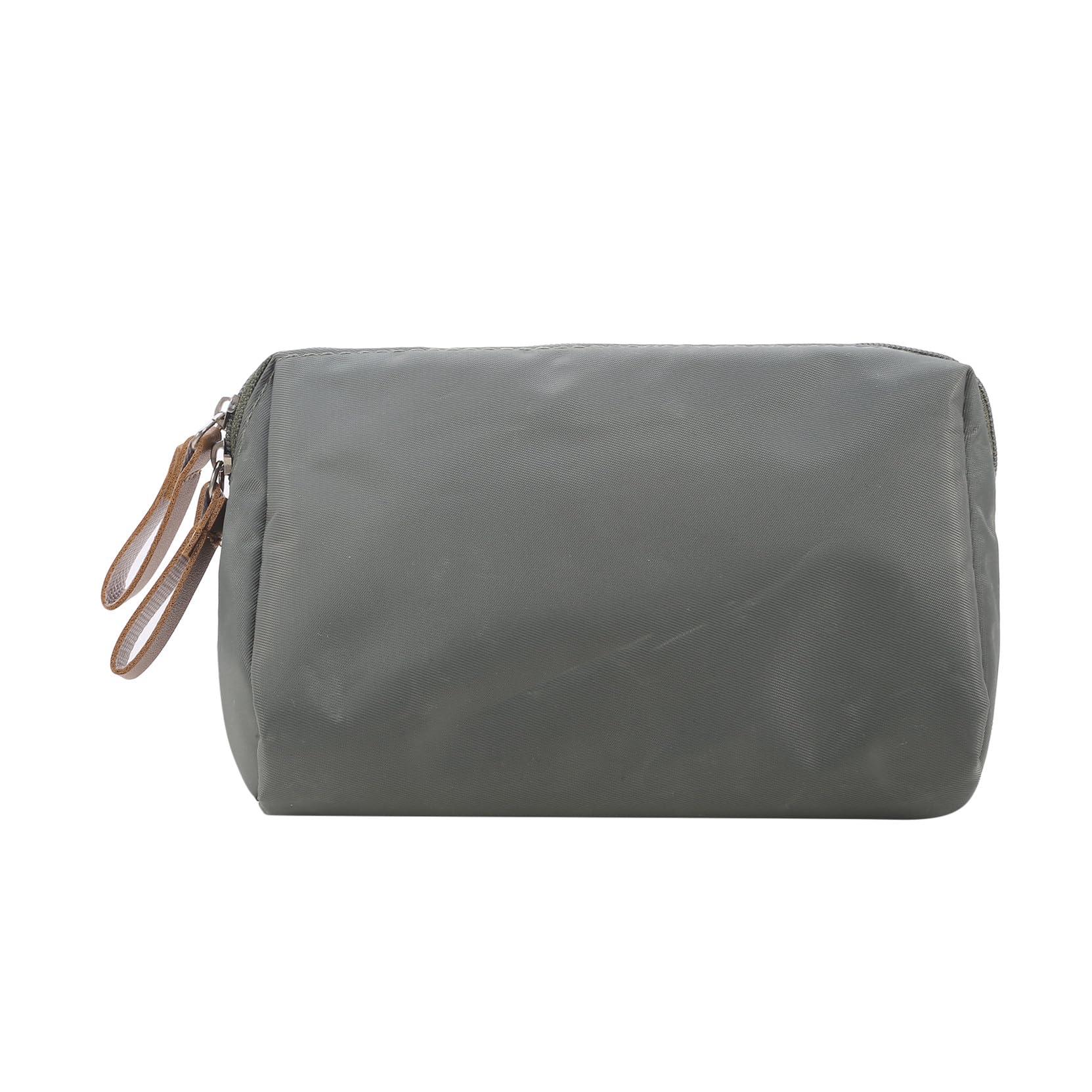 Phonyuu Phonyuu Cosmetic Bag For Women Makeup Bag Organizer Small Mini Makeup Pouch For Purse Portable Handbag For Travelling New Year\'s Gift,Matcha Green