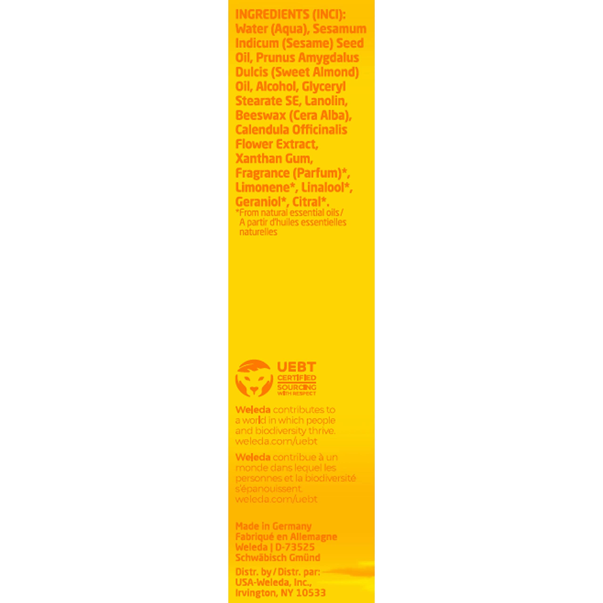 Weleda Weleda Baby Calendula Nourishing Face Cream, 1.7 Fluid Ounce, Plant Rich Moisturizer with Calendula and Lanolin