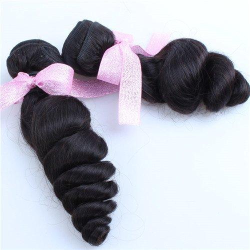 DaJun 8A Hair Weft 26" Cambodian Virgin Remy Grace Hair Products Human Hair Extension Loose Wave Hair Bundles 1pcs/lot 100gram Natural Colour Hair Weave