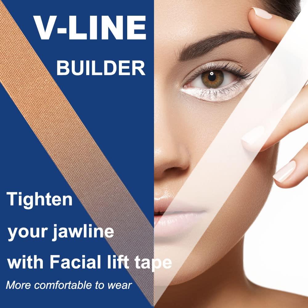 Akissos Akissos Facial Tape Facial Tape for Wrinkles - Face Lift - Anti Wrinkle Patches - Face Tape for Wrinkles While Sleeping - Face Tape & Neck - Neck Strips - Forehead Lift - 2.5cm*5m