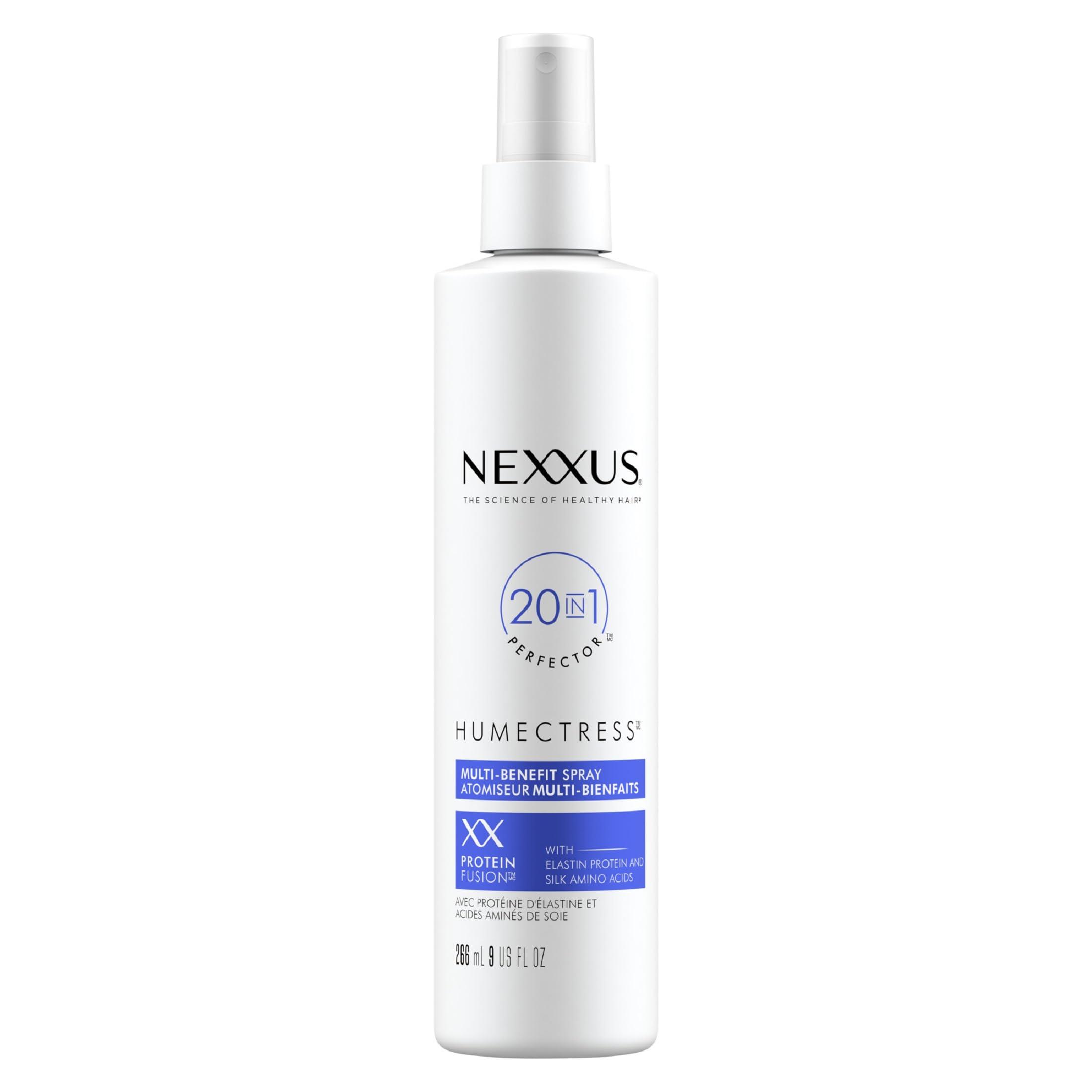 Nexxus Nexxus Keraphix ProteinFusion Conditioner with Keratin Protein and Black Rice for Damaged Hair 33.8 oz & Humectress Leave-In Conditioner Spray 20-in-1 Perfector