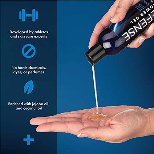 Defense Soap Defense Soap Organic Tea Tree Body Wash | All Natural Shower Gel with Tea Tree Oil, Eucalyptus Oil, and Aloe Vera. Wrestling Inspired, For All Mens & Womens Skin Types. 8 oz
