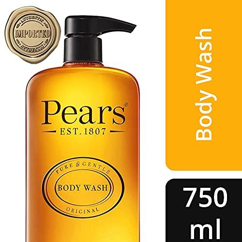 PEARS Pears Pure & Gentle Gel Doccia 750ml | Originale | Realizzato con Oli Naturali e Senza Sapone | Idratazione Nutriente ed Estratti Naturali