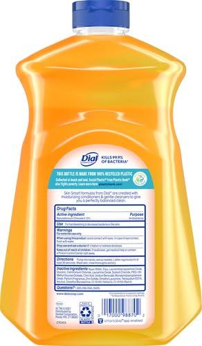 Dial Dial Antibacterial Liquid Hand Soap Refill, Gold, 52 Ounce