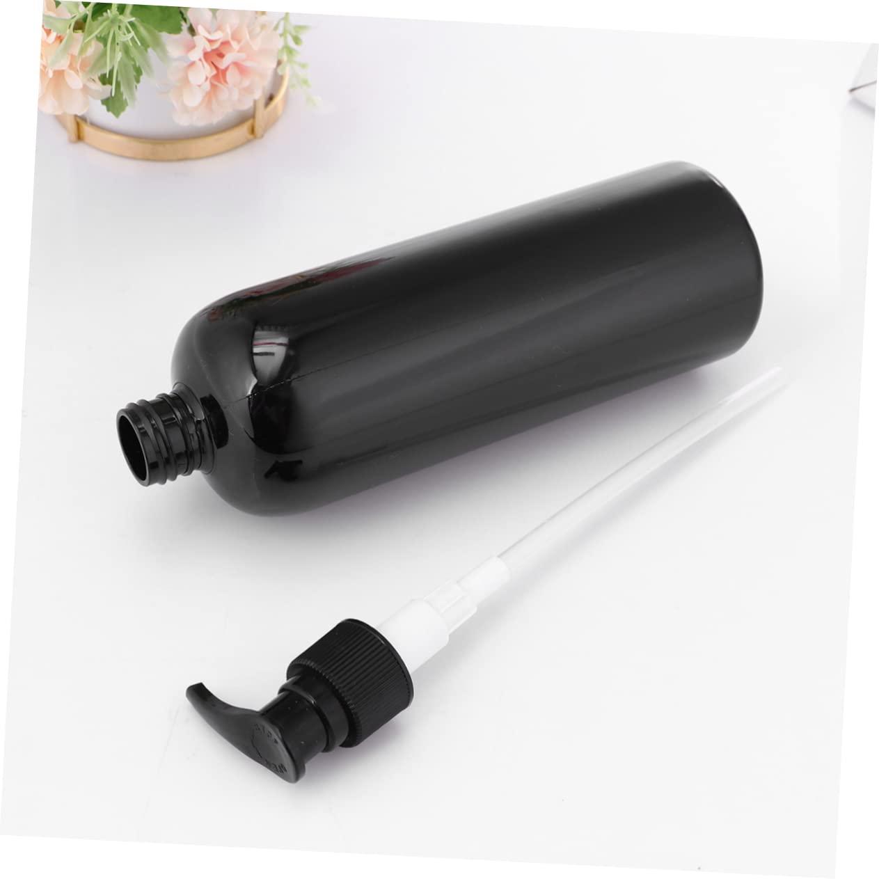 PRETYZOOM PRETYZOOM 4pcs Shampoo Bottle Body Wash Liquid Holder Squirty Bottles Shower Pump Dispenser Black Conditioner Black Glasses Liquid Dispenser Bottle Pump Bottles Accessories Travel Lotion