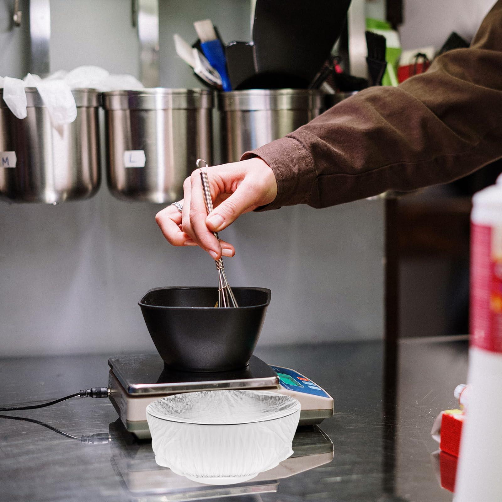 Baluue Baluue Disposable Plastic Liners, 300pcs Foot Tub Bags, Foot Tub Liners, Pedicure Liner, Bath Basin Bag, Facial Beauty Liners for Spa Skin Care Facial Cosmetic White