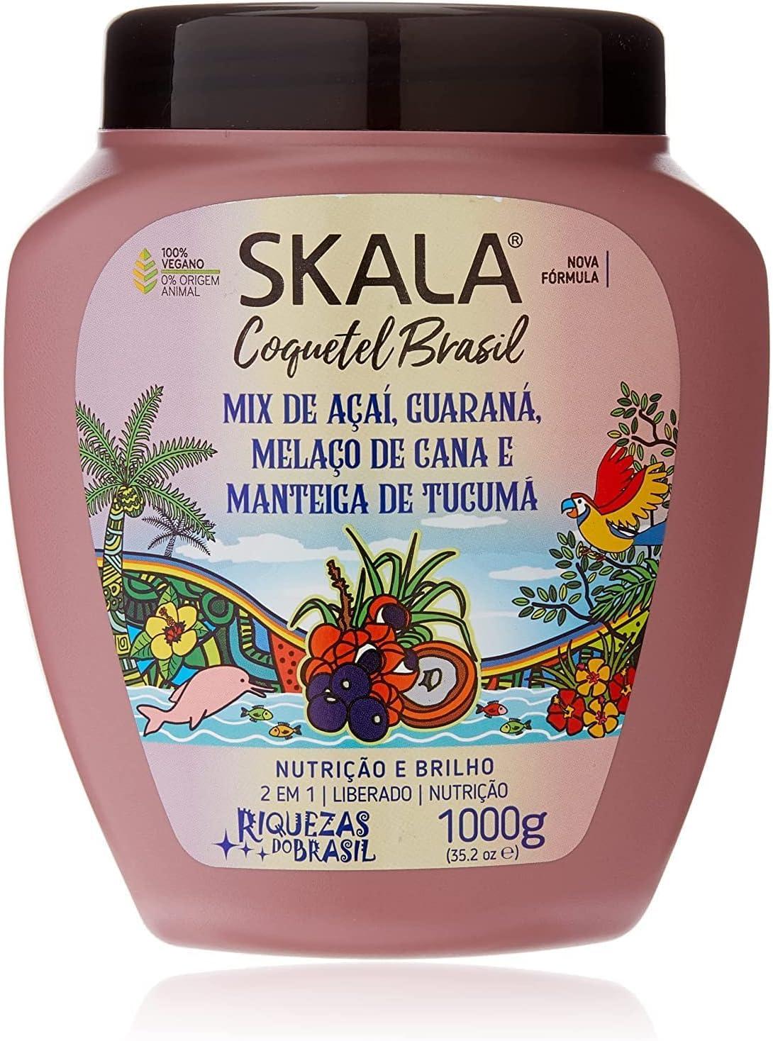 SKALA SKALA Hair Treatment Cream 1000G (COQUETEL BRASIL), MIXED, 35.27 Ounce