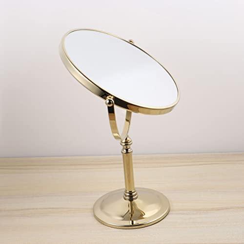 Uonlytech Uonlytech 1PC Swivel Vanity Mirror Makeup Stand Vanity Table Desk Cosmetic Mirror Double Sided Cosmetic Mirror Desk Mirror for Makeup Stand Mirror Dressing Table Mirror Miss Adjustable
