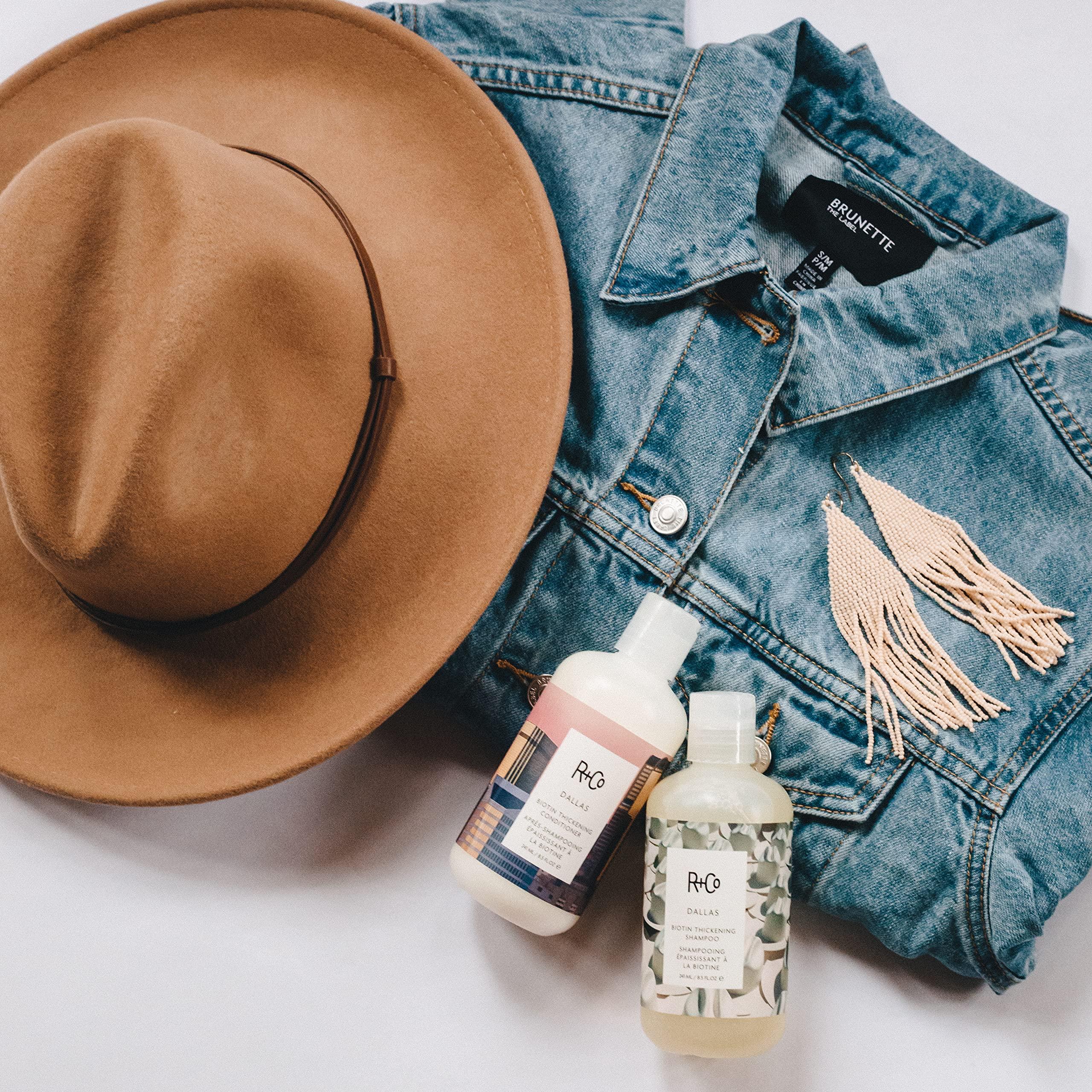 R+Co R+Co Dallas Thickening Shampoo | Biotin for Hair Growth, Thickening, + Strengthing | Vegan + Cruelty-Free |