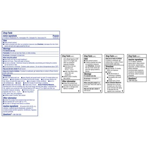 Coppertone Coppertone Sport Sunscreen Spray SPF 50 (5.5 Oz) + Sport Sunscreen Stick SPF 40 for Body and Face (1.5 Oz), Water Resistant