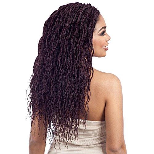 ModelModel ModelModel Synthetic Hair Crochet Braids Glance 3X Wavy Feathered Twist 16" (T530)