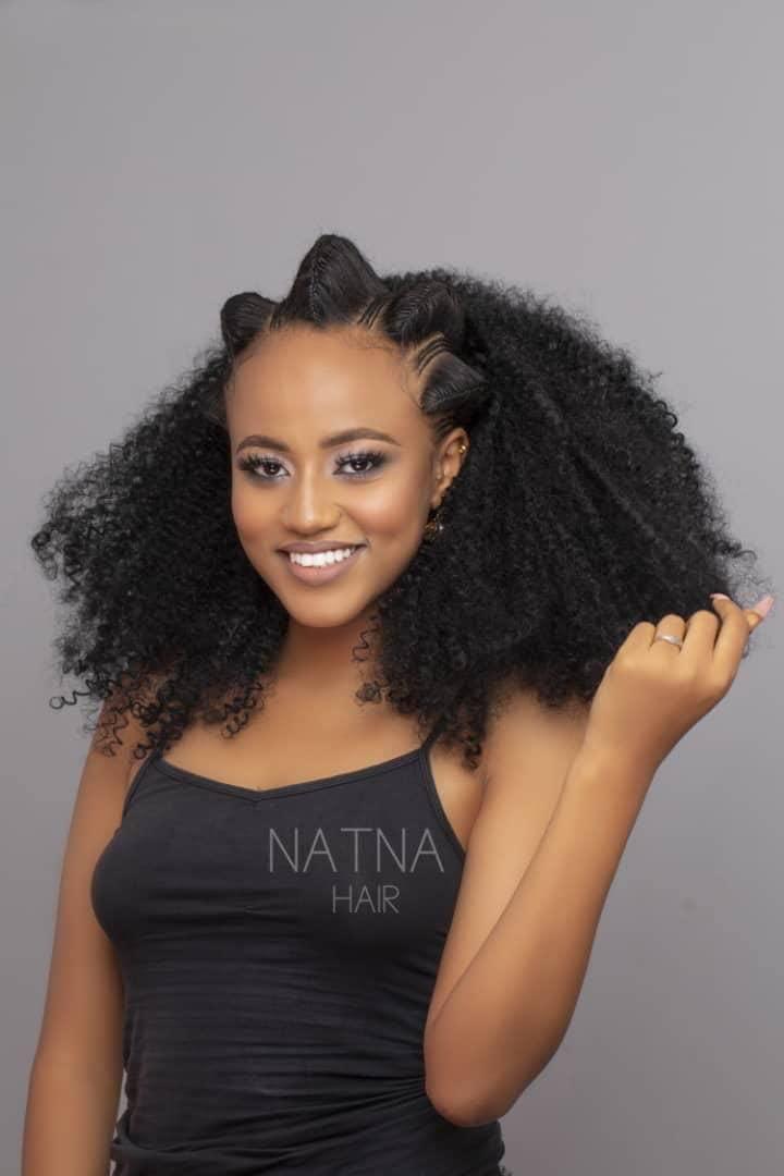 NATNA HAIR Natna Hair Synthetic 4 Bundle Hair Extension for Traditional Eritrean Ethiopian Hair Braiding (Gamme Standard)