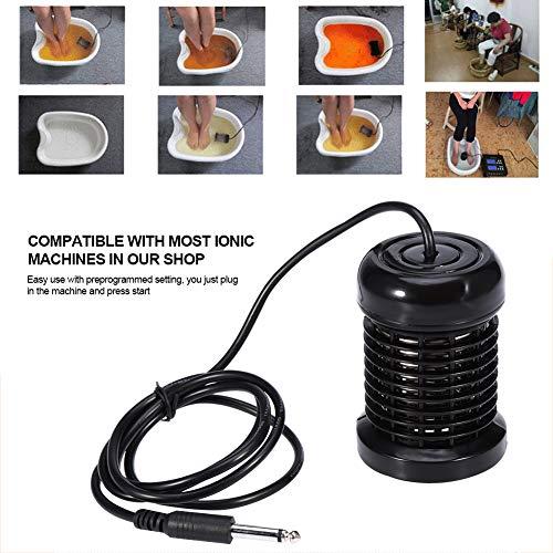 Qiterr Qiterr 10-Turn Detox Instrument Dedicated Ion Head, Professional Foot Bath Spa Accessories for Detox Ion Cleanse Machine