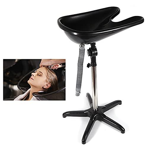 kunghei Height Adjustable Hair Washing Sink Basin Station Outdoor RV Camper/Barber Shop Beauty Salon Chair/Home, Portable Shampoo Bowl Shampoo Sink Basin Wash Hair Bowl Hand Wash Sink Hairdressing Salon