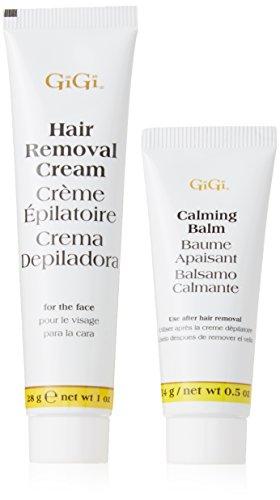 GiGi Gigi Hair Removal Cream For Face With Calming Balm (2 Pack)