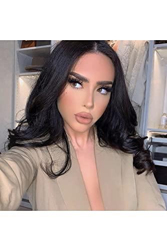 Foxy Locks Foxy Locks Brown Black – Elegant 14" Silk Seamless Clip In Human Hair Extensions 120g