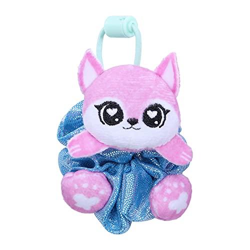 Scrunchmiez ScrunchMiez Single Surprise Pack, Magically transforms from Hair Scrunchie to Cute Plush Friend as Well as Backpack Clip. So Many Characters to Collect & wear.,(ID96524)