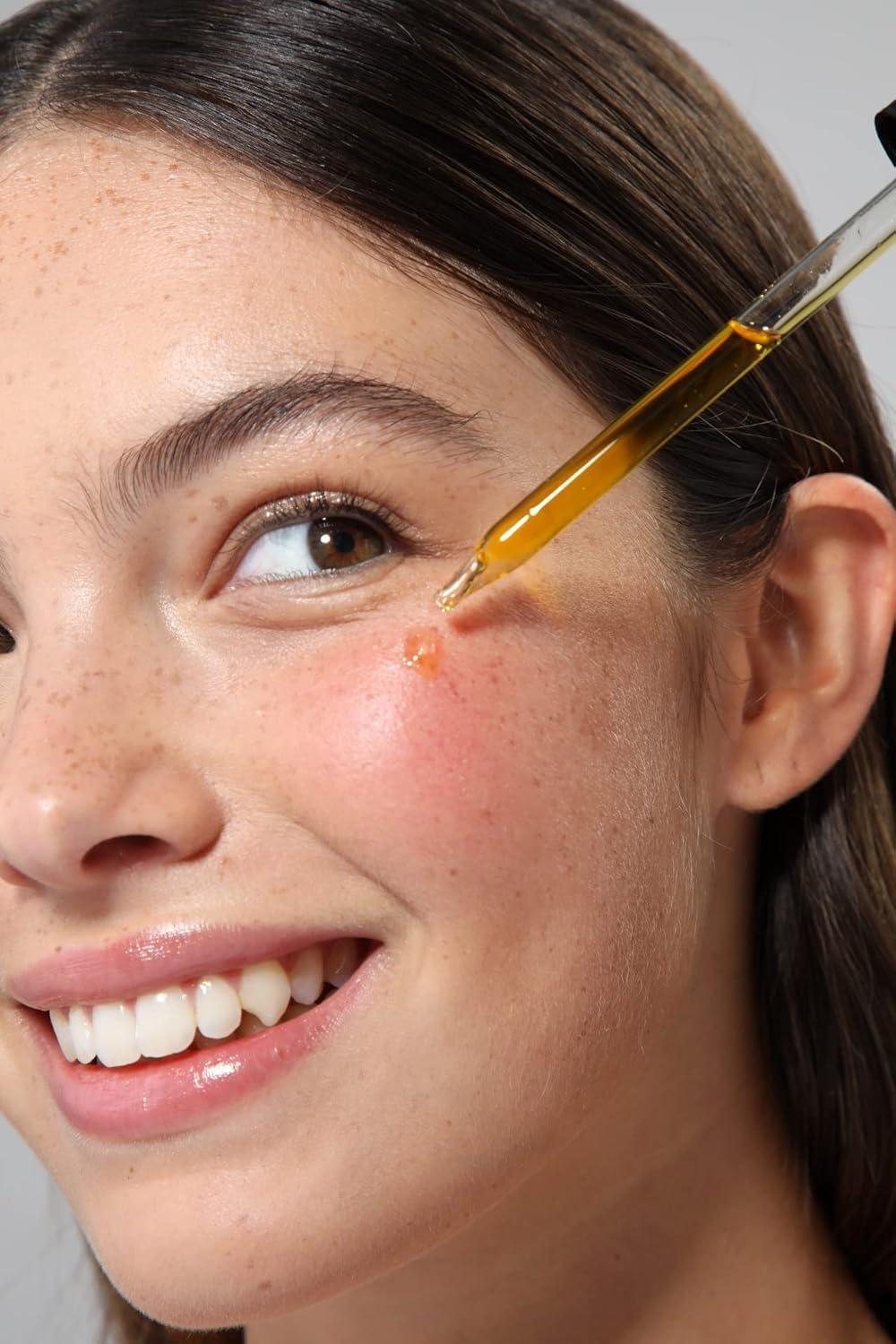 Cliganic Cliganic 100% Pure Vitamin E Oil for Skin, Hair & Face - 60,000 IU, Non-GMO Verified | Natural D-Alpha Tocopherol