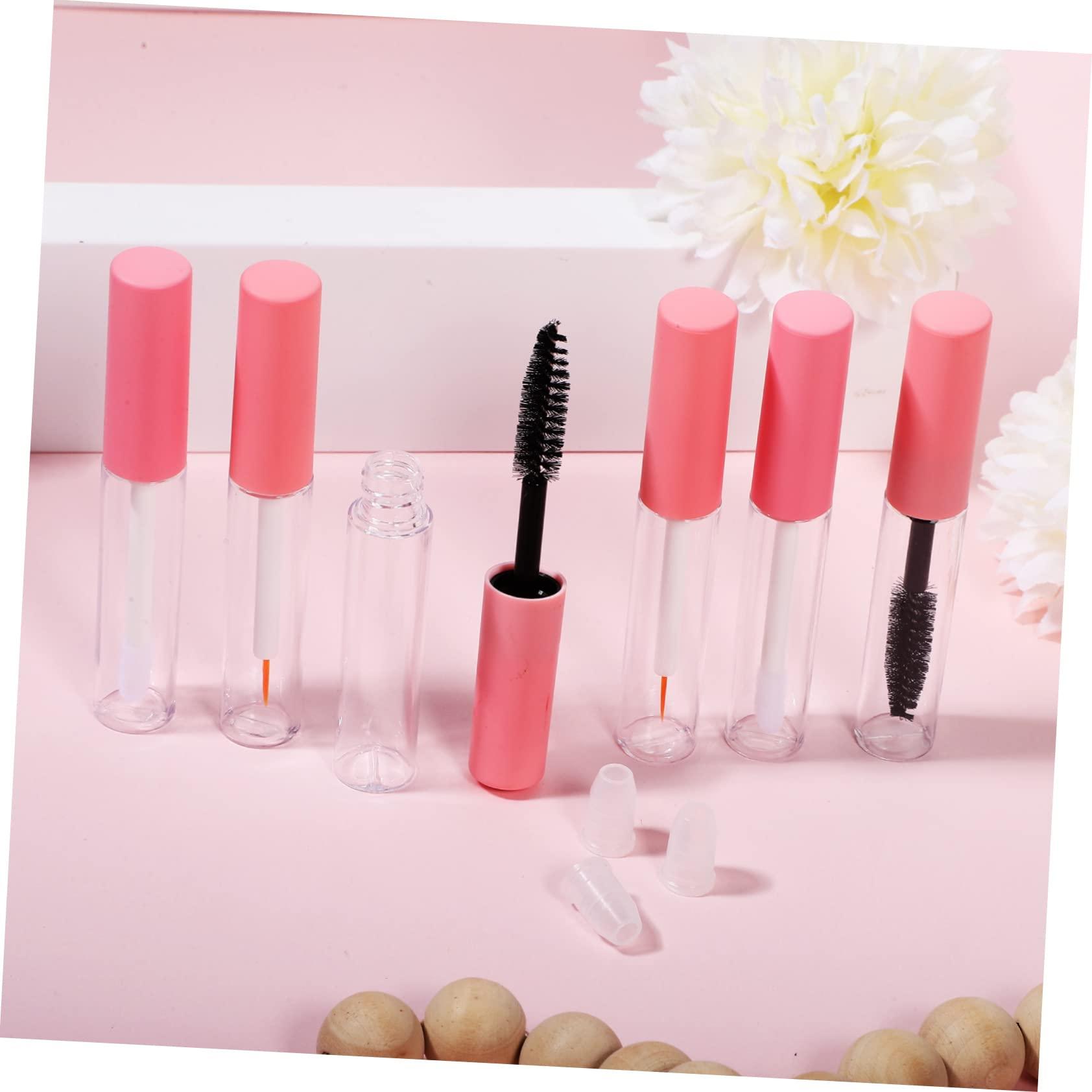 Angoily Angoily 6 Pcs Empty Bottle Mascara Tube Wand Clear Mascara Container Refillable Eyelash Tubes Mascara Tubes Wand Eyelash Container Bottle Empty Eyelash Bottle Lashes Glue Extend Leakproof