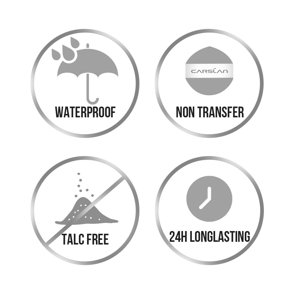 CARSLAN CARSLAN Soft Focus Loose Setting Powder, Waterproof, Matte, Oil Control, Shine Free, Talc-Free Face Powder Makeup, 24H Longwear Finishing Powder, 01 Translucent For Dry