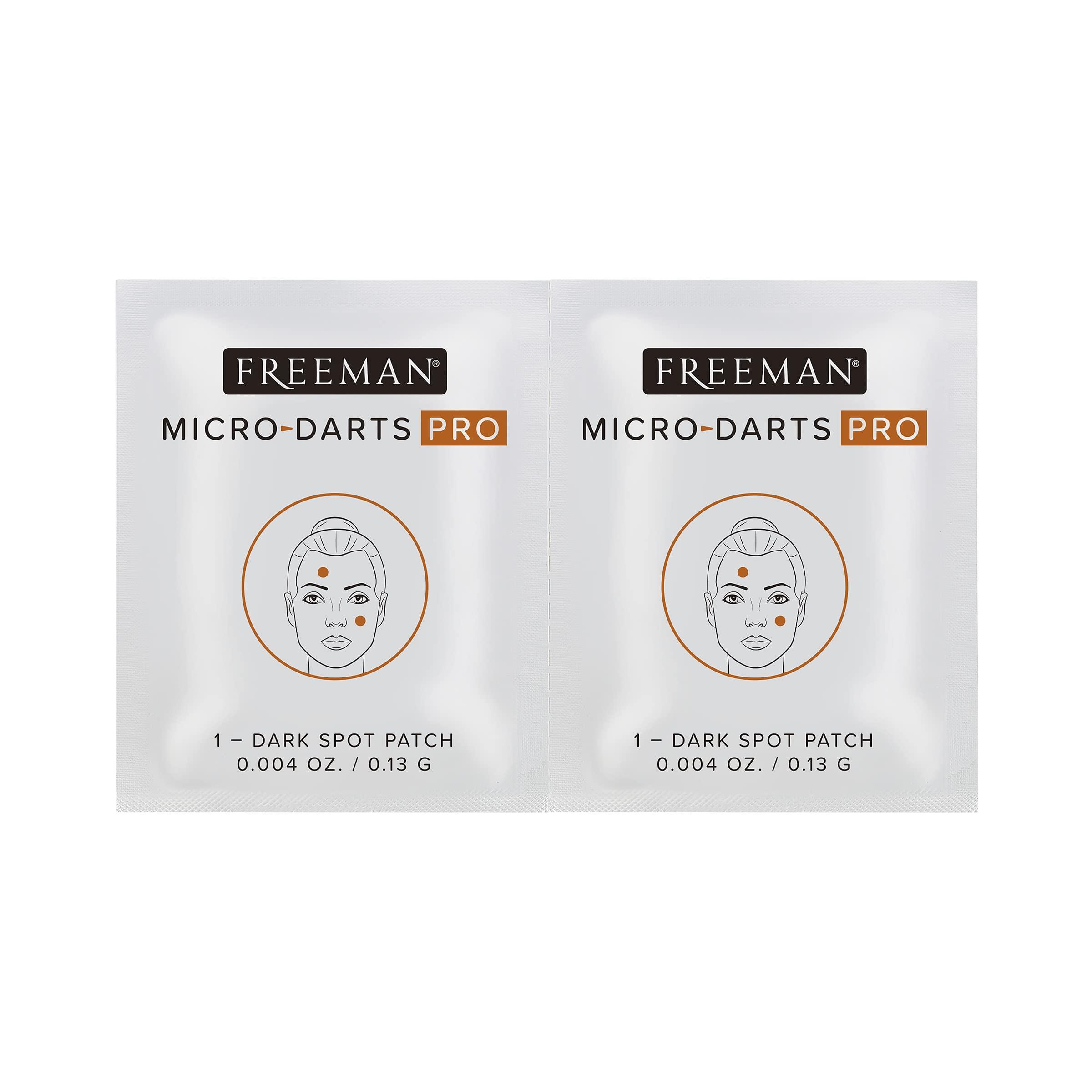 Freeman Freeman Micro-Darts Pro - Dark Spot Patches, Post Pimple Brightening Skincare Patch, Hydrating & Brightening, Vitamin C, Invisible & Non-Invasive Skin Treatment, Get Glowing Skin, 1 Count