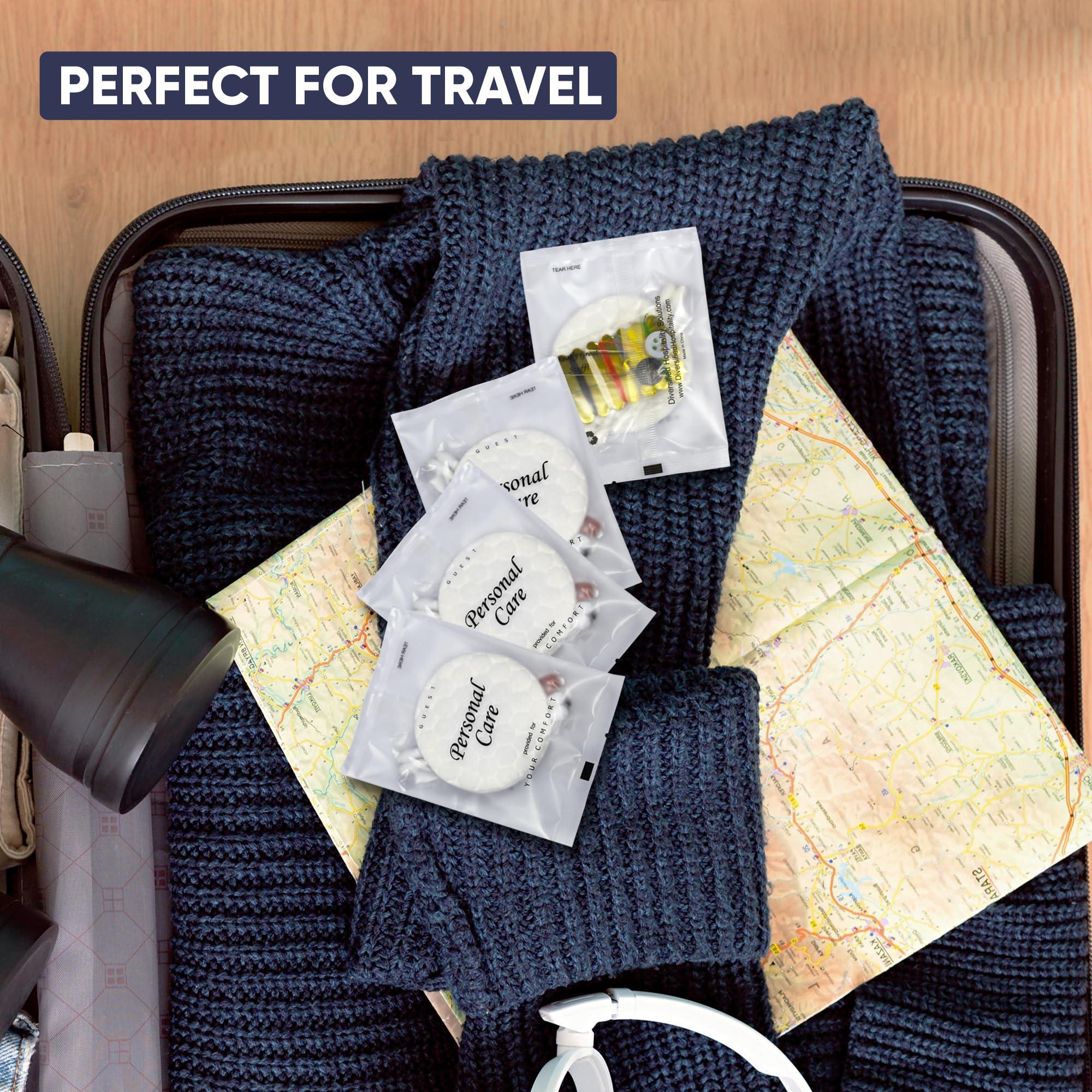 1-Shoppe All-in-Kit 1-Shoppe All-in-Kit | Personal Care Kit with Frosted Sachet Wrap | Ideal for Hotels & Vacation Rentals | Case of 50