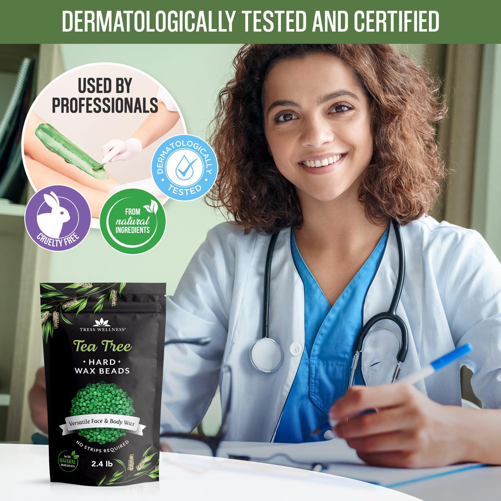 Tress Wellness Tress Wellness Wax beads Tea Tree 2.4 lb F8