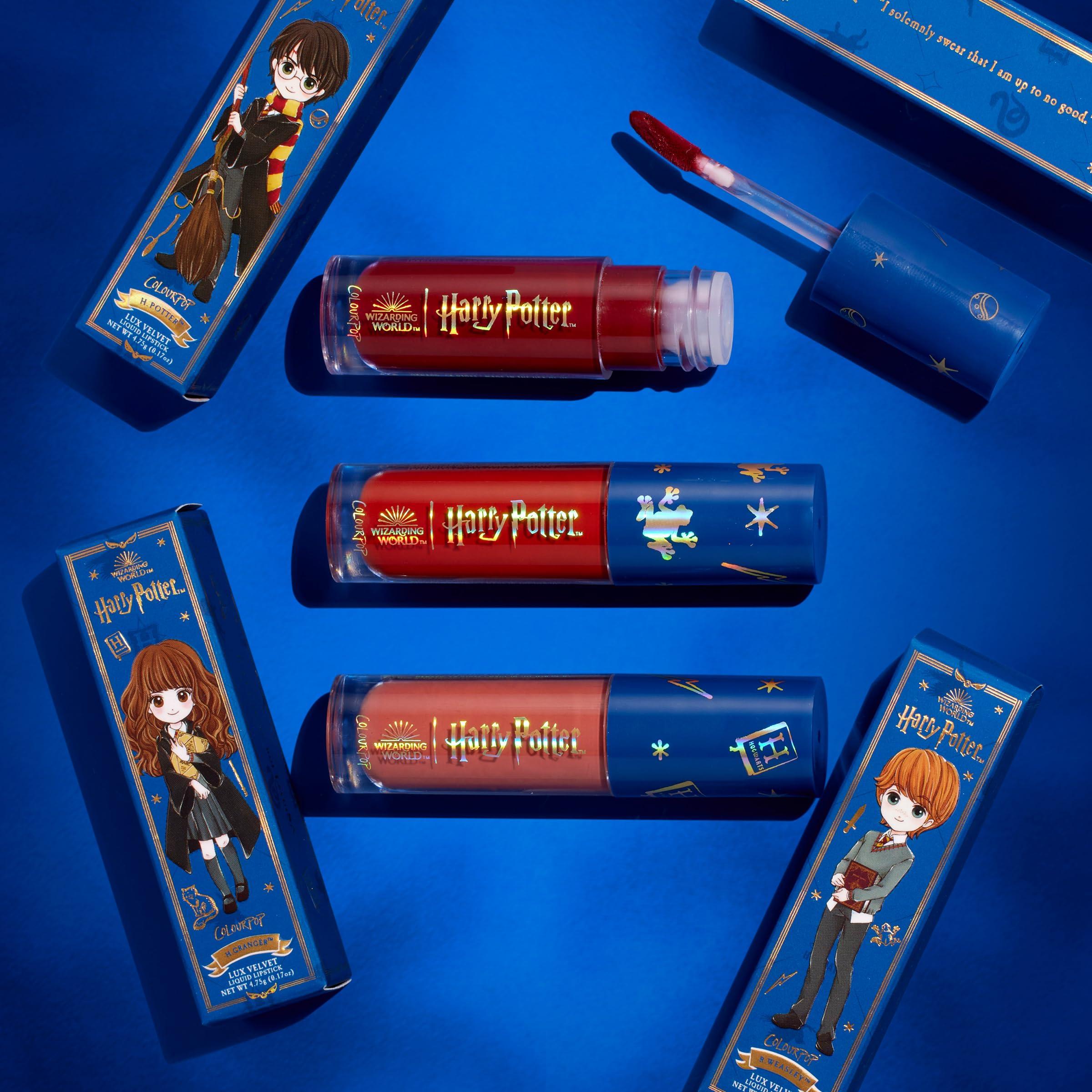 Colourpop ColourPop x Harry Potter Velvet Liquid Lipstick - Blurring & Long Lasting Lipstick with a Soft-Matte Finish - Medium-Buildable Coverage for a Soft, Diffused Look - R. Weasley (0.17 oz)