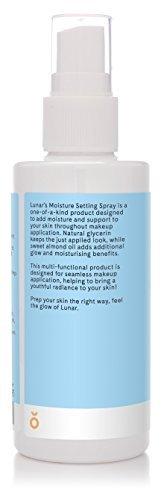 Lunar Glow Lunar Glow Makeup Moisture Setting Spray A Finishing Spray for Face and Skin 100ml.