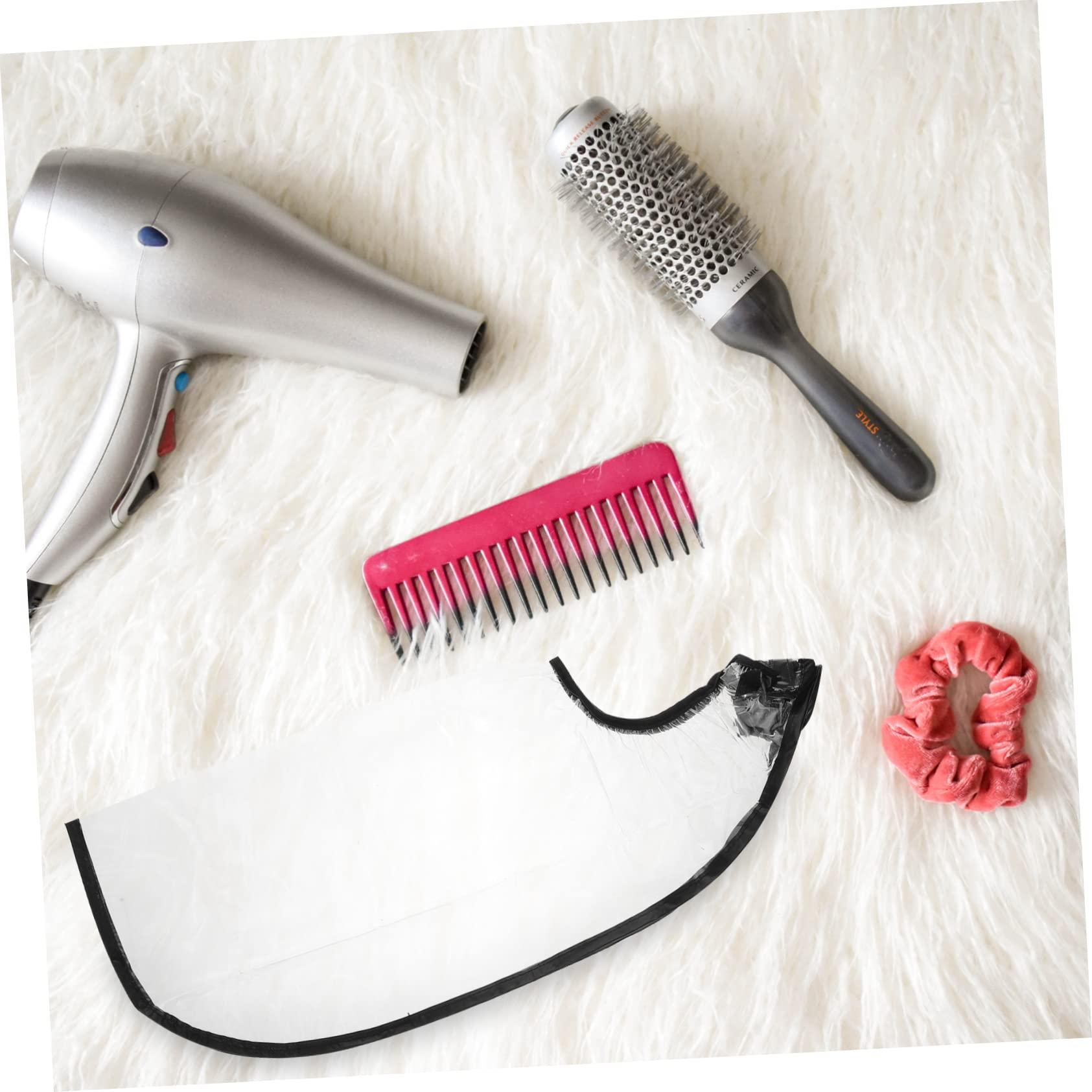 Beatifufu Beatifufu Hairdressing Cape Hair Shampoo Funnel Set 2 Pack Highlights Hair Cap Protects Eyes Skin for Coloring Styling